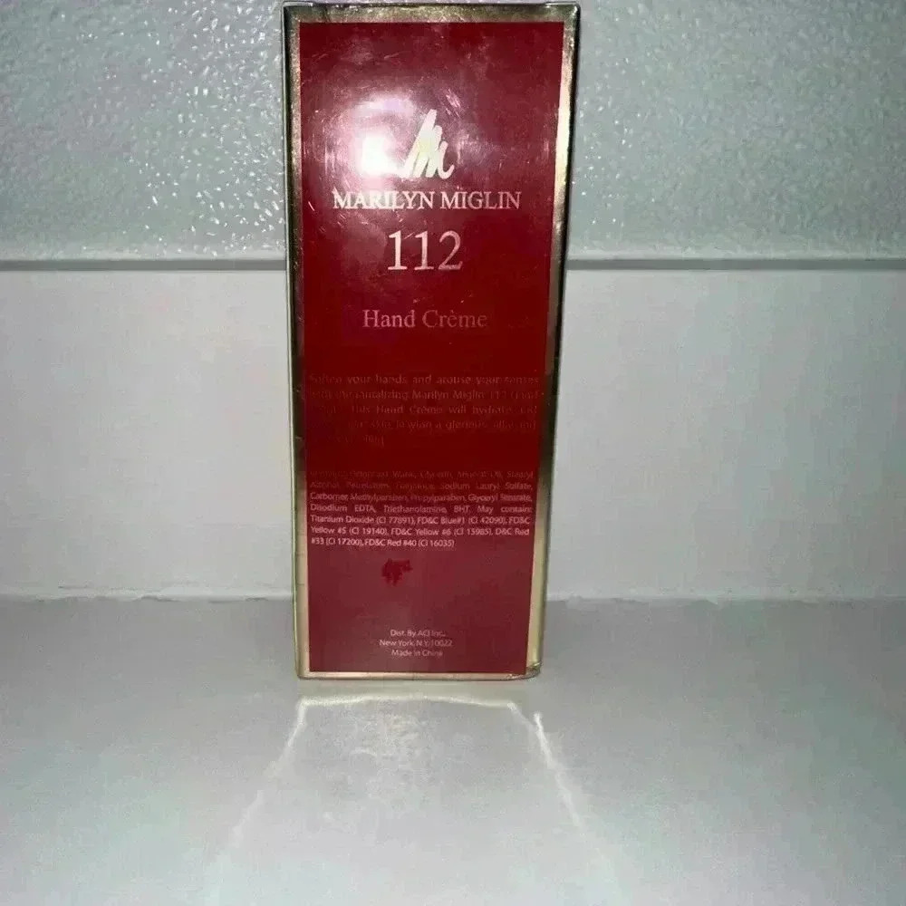 Marilyn Miglin Hand Creme 112 / 4 oz Red - Picture 7 of 10